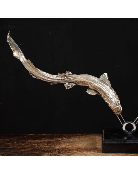 Pair Silver Plated of Catsharks