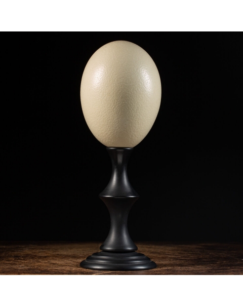 Ostrich Eggs on pedestal