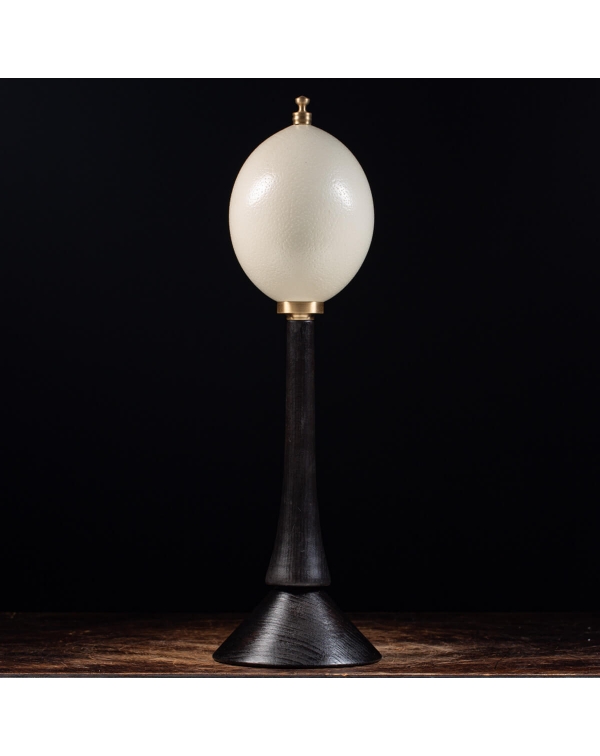 Ostrich Egg on pedestal