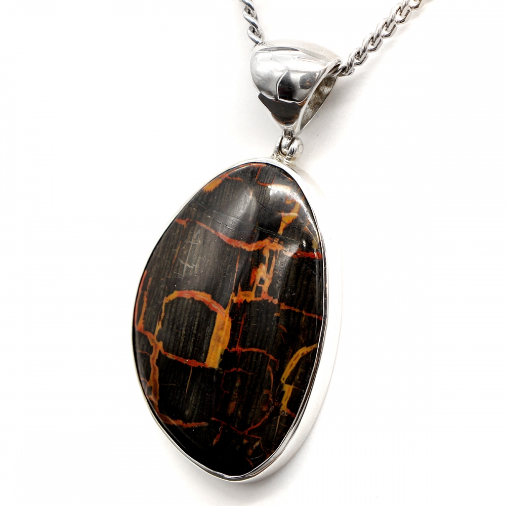 Legno Pietrificato - Gioiello Di Pietra Naturale - N°7260.9.1 - Foto 7