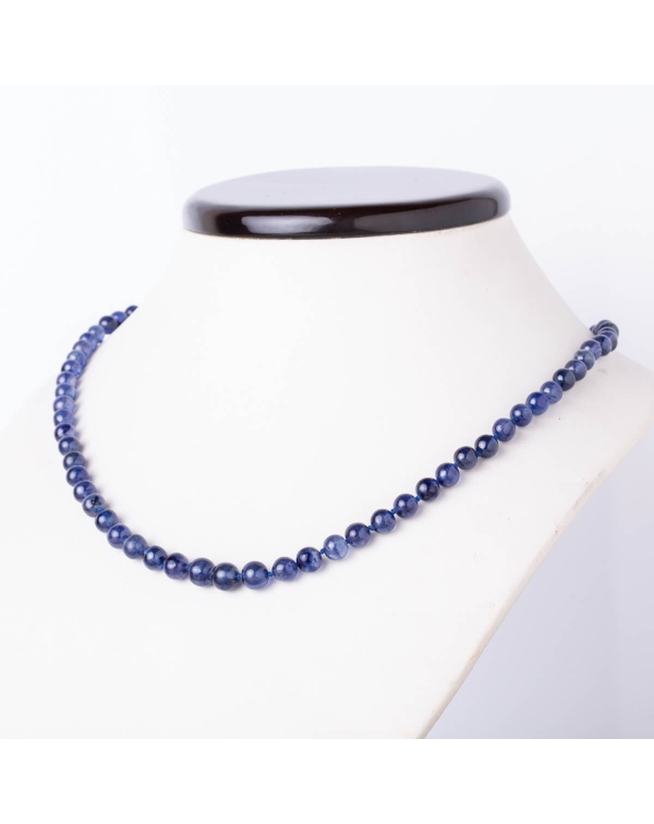 Elegant Necklace Of Natural Blue Sapphires 180 Car...