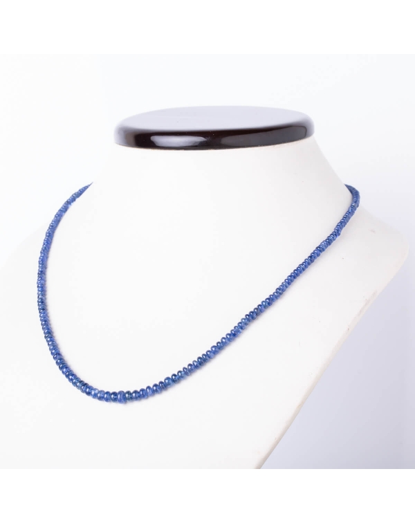 Elegant Necklace Of Natural Blue Sapphires 72 Cara...