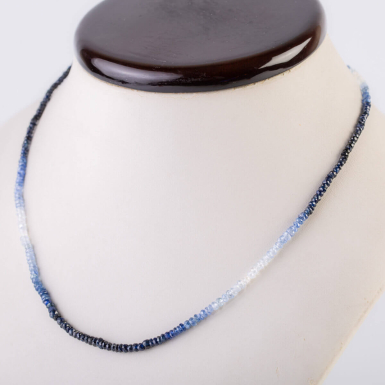42 Carat Natural Blue Sapphire Necklace