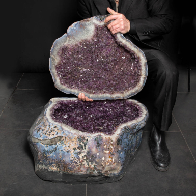 Bigger Amethyst Geode Speciment - Jewelry Box Geod...
