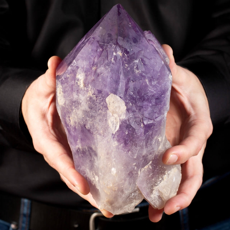 Gorgeous Bolivian Amethyst Point