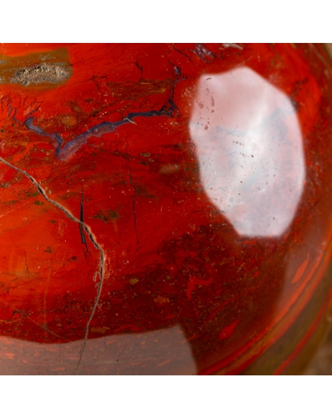 Sphere in Red Jasper