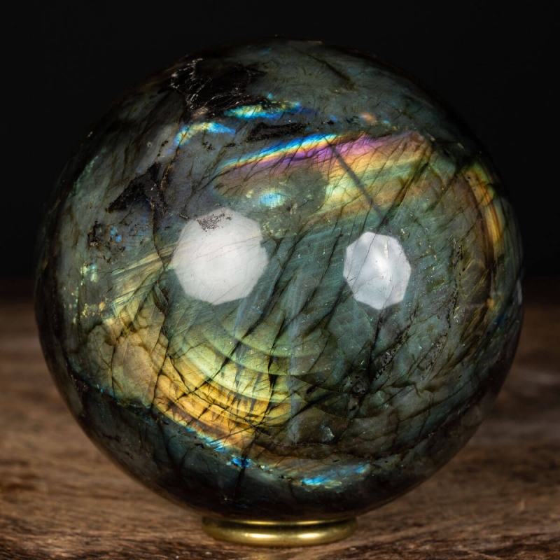 Raimbow Labradorite Sphere
