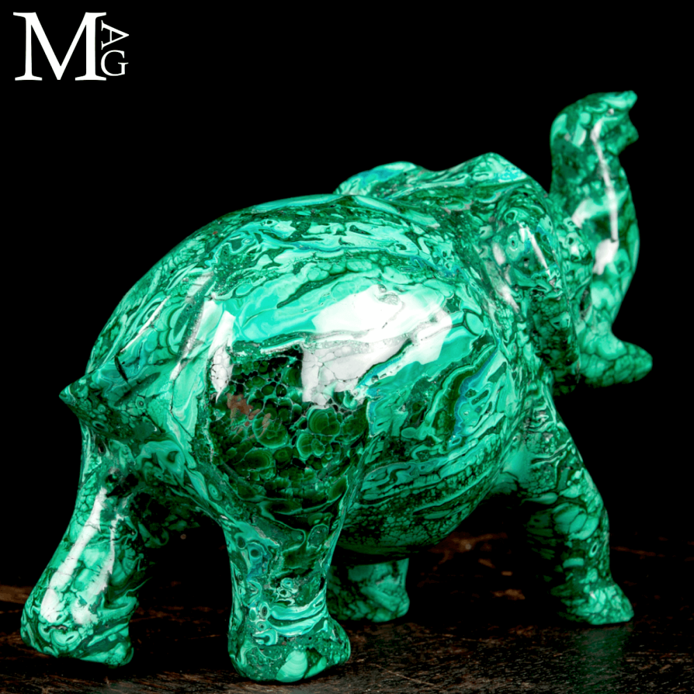 Elefante Portafortuna In Ossidiana Nera Sunyik: Statuetta Intagliata A Mano 37-42 Mm, Amuleto Tascabile Con Sacchetto Di Iuta