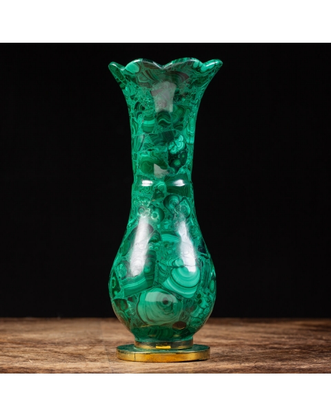 Malachite Vase