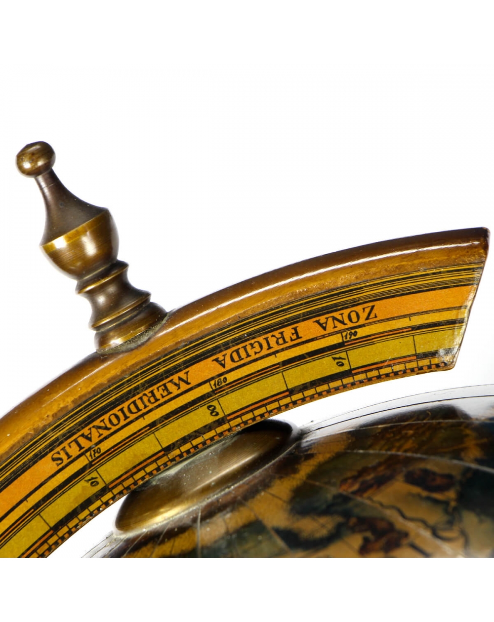 Mappamondo Vintage EXERZ 20cm Rosa Chiaro - Con Base Metallo, Educativo E Decorativo - Foto 3