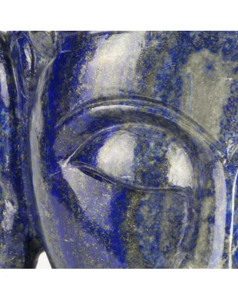 Testa di Buddha in Lapislazzuli