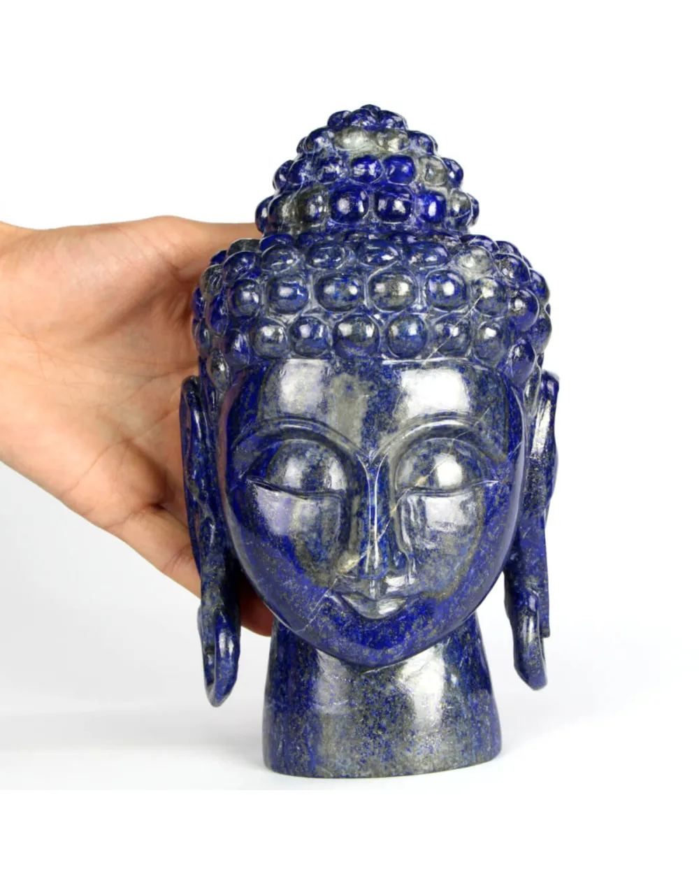 Testa di Buddha in Lapislazzuli