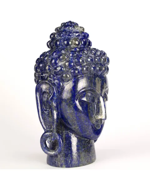 Testa di Buddha in Lapislazzuli