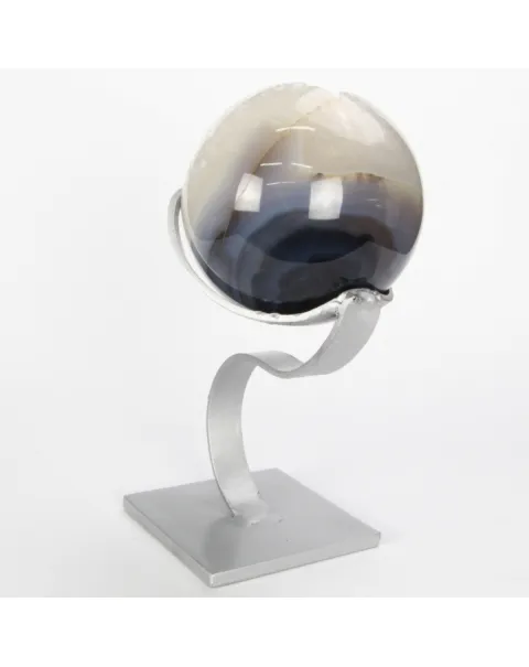 Sfera di Agata e Quarzo