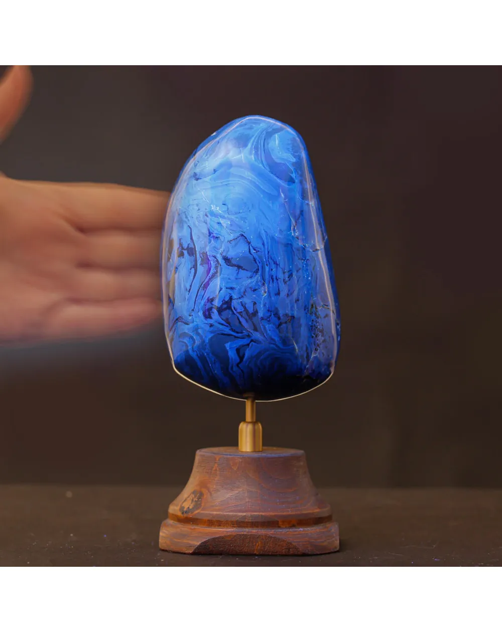 Ambra Blu di Sumatra.