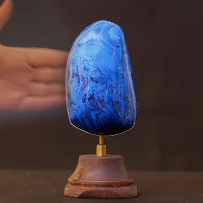 Ambra Blu di Sumatra.