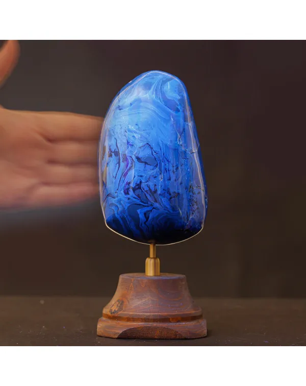 Ambra Blu di Sumatra.