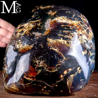 Grande Campione Ambra Fossile di Sumatra.