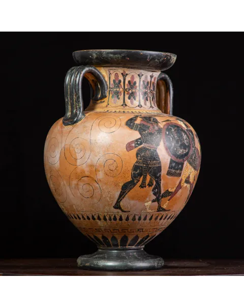 Anfora Greca a Figure Nere – Eracle