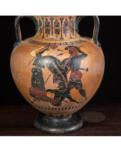Anfora Greca a Figure Nere – Eracle