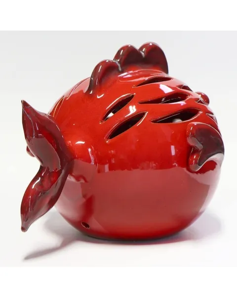 Scultura Pesce in Ceramica