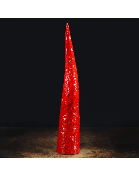 Scultura Corno in Ceramica