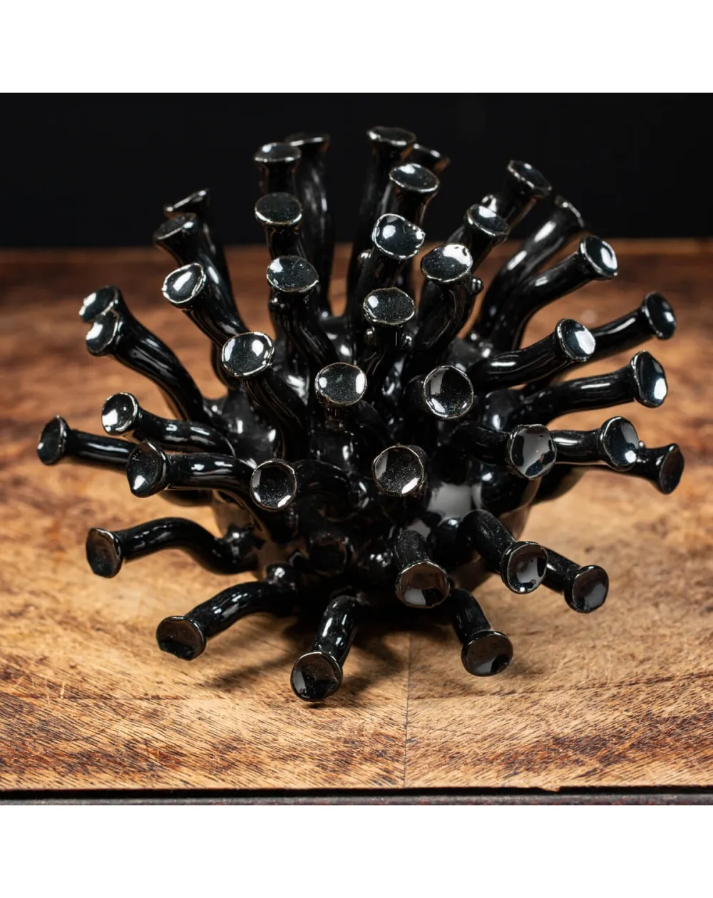 Scultura Corallo Astratto Ceramica