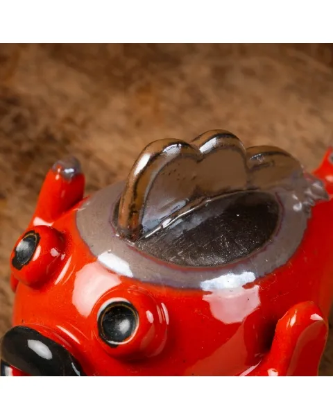 Scultura Pesce in Ceramica
