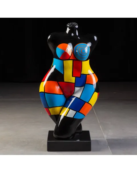 Glamour - Scultura Donna Arcobaleno.