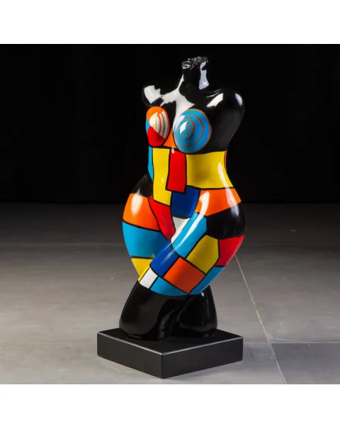 Glamour - Scultura Donna Arcobaleno.
