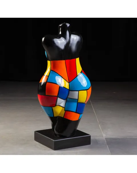 Glamour - Scultura Donna Arcobaleno.