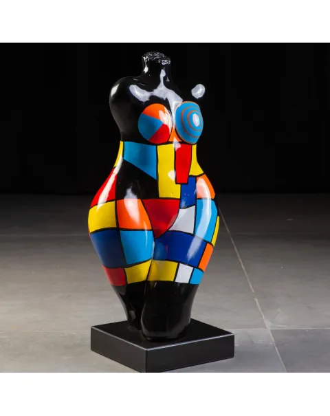 Glamour - Scultura Donna Arcobaleno.