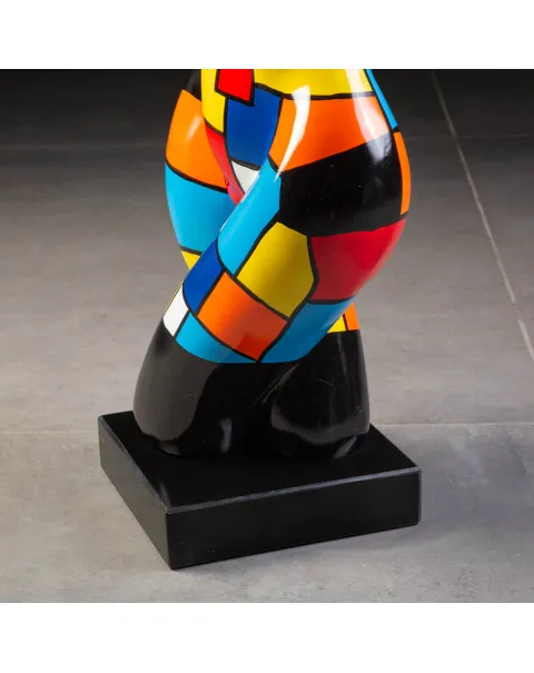 Glamour - Scultura Donna Arcobaleno.