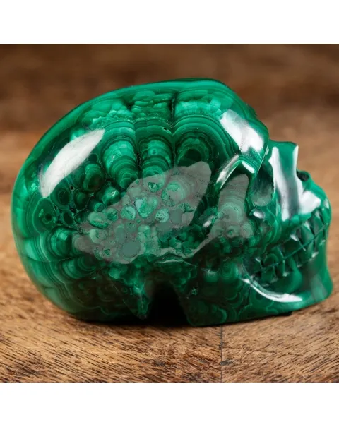 Teschio - Malachite