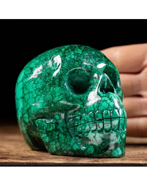 Teschio - Malachite