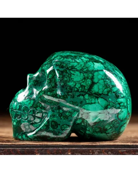 Teschio - Malachite
