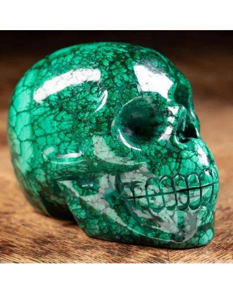 Teschio - Malachite