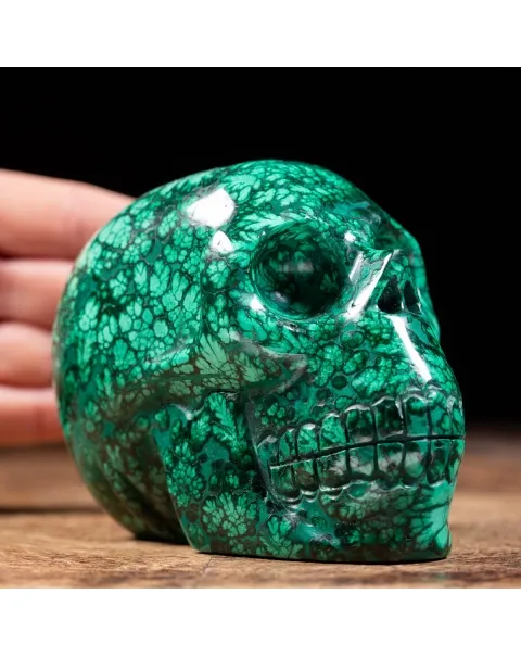 Teschio - Malachite