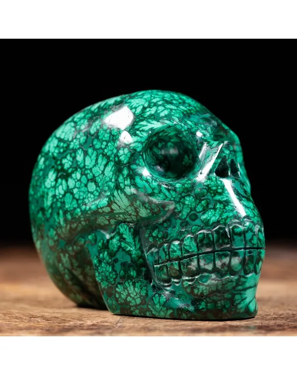 Teschio - Malachite