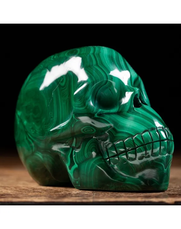 Teschio - Malachite