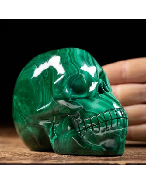 Teschio - Malachite