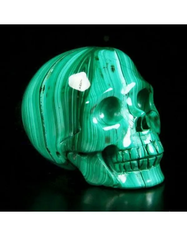 Teschio di Malachite