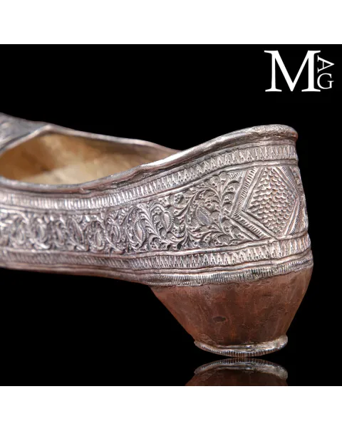 Scarpe da cerimonia in Argento – India circa 1860.