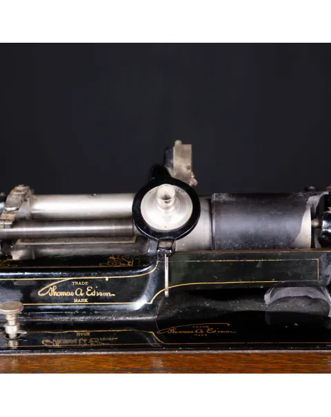 Fonografo Edison con tromba extra large, 1901-1903