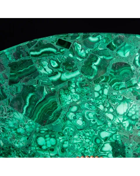 Vaso Antico in Malachite Stile Napoleone III