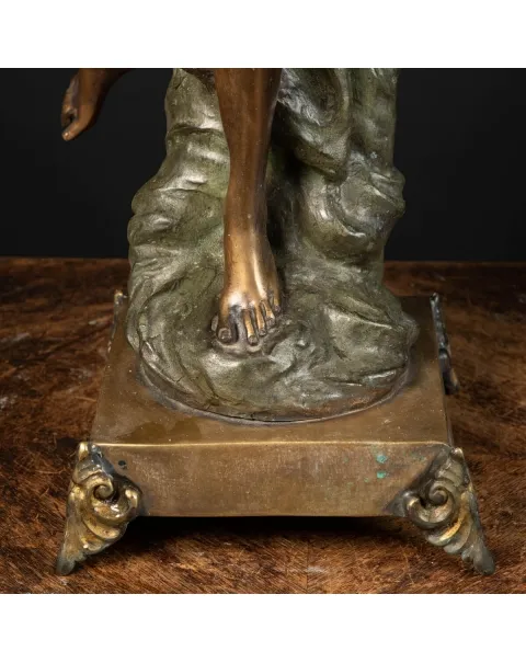 Scultura Bronzo Amore al Vento