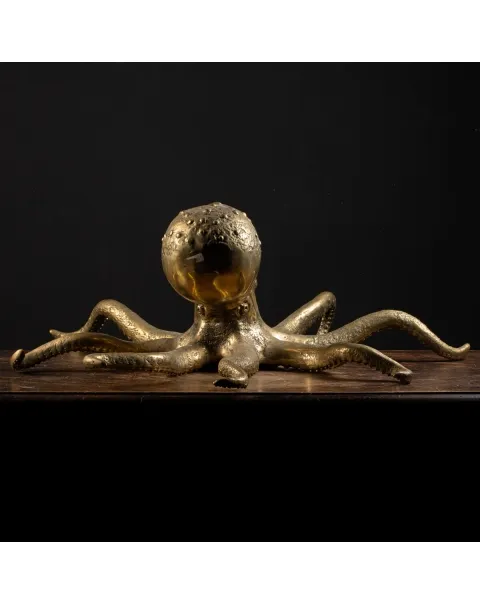 Scultura Bronzo Polpo