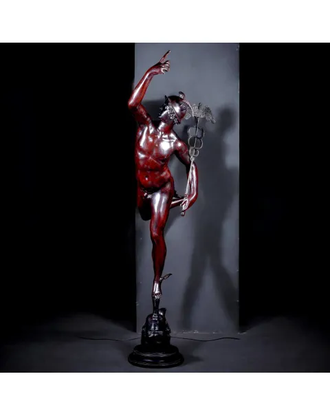 Mercurio – Scultura in Bronzo Statuario.