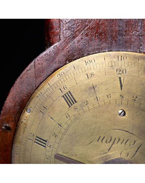 Odomometro ruota meccanica di dward Troughton (1753-1835)