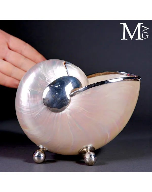 Nautilus in Madreperla - Finiture in Argento